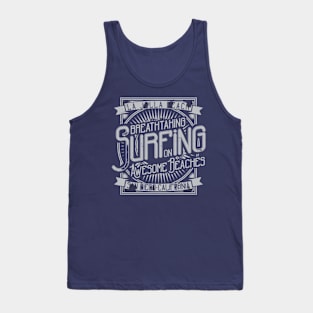 Breathtaking  Surfing Tank Top